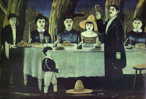 Niko Pirosmanashvili A Family Celebration oil painting picture
